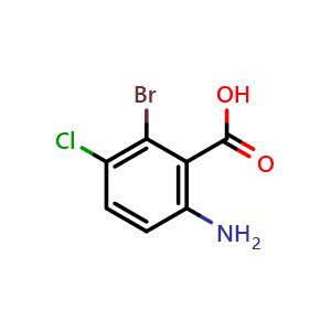 6 Amino 2 Bromo 3 Chlorobenzoic Acid 97 CAS 65971 76 8 AChemBlock