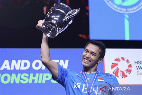 Jonathan Cristie Juara All England 2024 ANTARA News