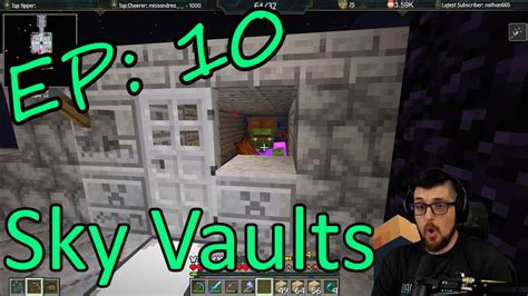 Base Maintenance Sky Vaults Map Episode 10 Modded Minecraft YouTube