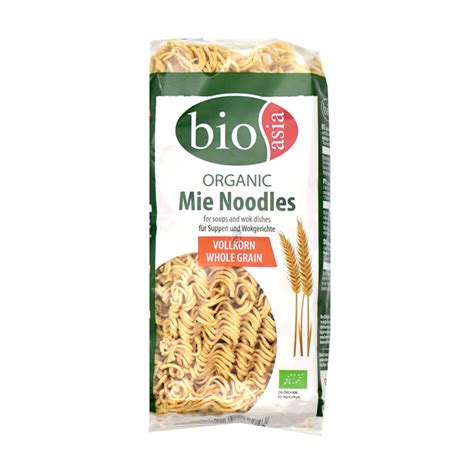 BioAsia Bio Vollkorn Mie Nudel 250g NANUKO De ASIA ONLINESHOP