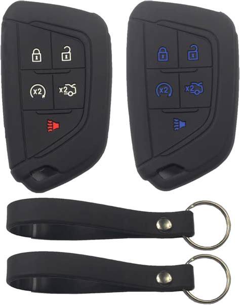 Amazon Kcpros Pcs Rubber Silicone Buttons Remote Smart Key Fob