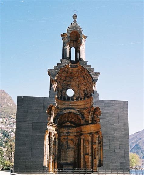 Mario Botta S Model Of Church Of San Carlo Alle Quattro Fontane At