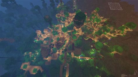 Huha Jungle Treetop Jungle Village With More Than Houses Minecraft