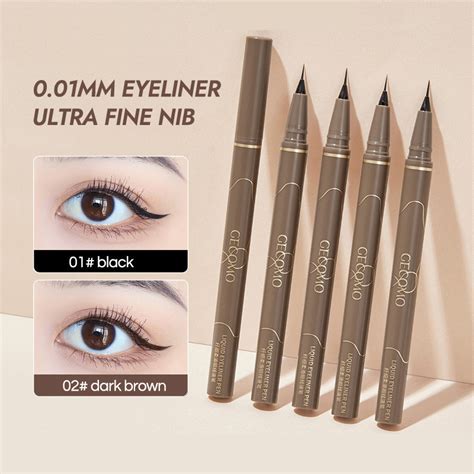 Gecomo Liquid Eyeliner 001mm Super Slim Waterproof Quick Dry Long