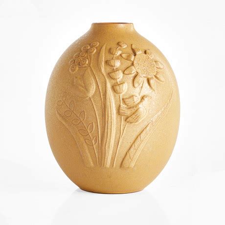 Stig Lindberg Vase Presenta Gustavsberg S Glazed Stoneware