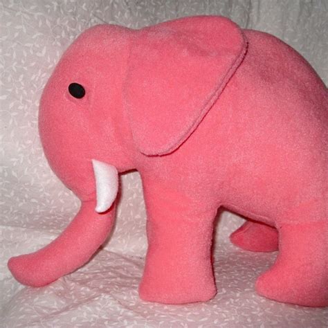 Pink Elephant Stuffed Animal