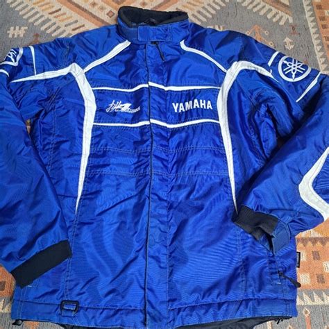 Yamaha Jackets And Coats Yamaha Racing Jacket Blue White Log 4 Stroke