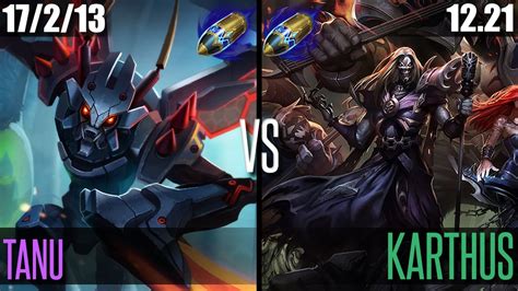 TANU KHA ZIX Vs KARTHUS EUW GRANDMASTER Patch 12 21 YouTube