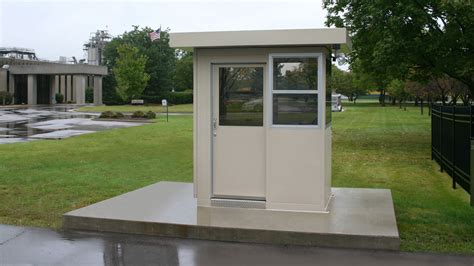 Security Booth 0064-S - Guard Booth, - Portable Guard Booth, Security ...