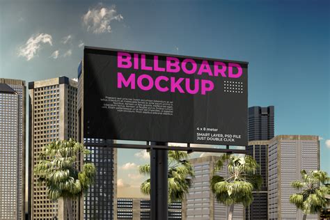 Roadside Billboard Mockup 26604240 PSD