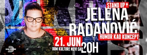 Stand up Jelene Radanović GIGS TIX Srbija gigstix