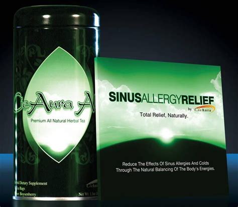 Cieaura Allay Is A Premium All Natural Herbal Tea For Sinus Allergy