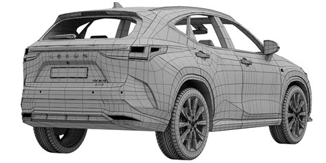 Lexus Nx300 F Sport 3d Model By Zifir3d