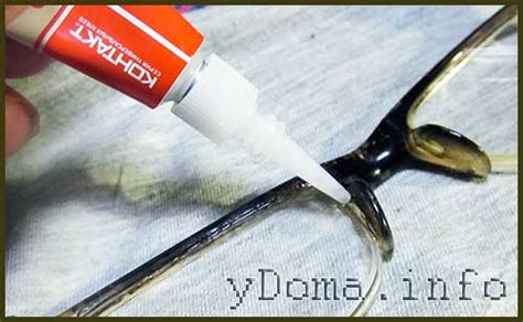 Ремонт очков своими руками на примерах