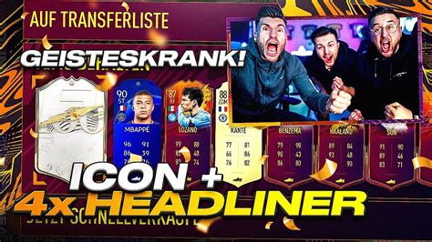 ICON 4x HEADLINER In Unserm HEFTIGSTEN PACK OPENING Aller ZEITEN Zu