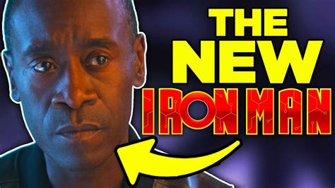 Why Rhodey Will Take The Mantle Of Iron Man Mcu Theory Youtube