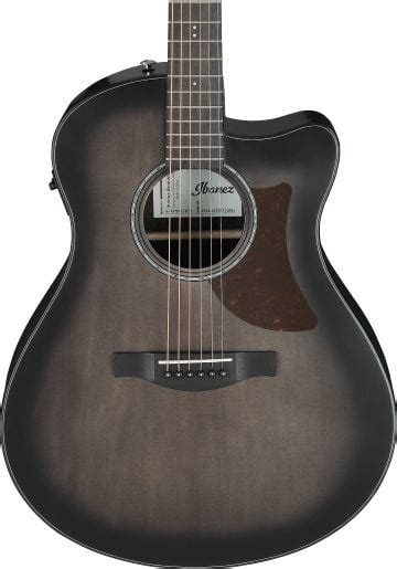 Ibanez Aam Cetbn Advanced Auditorium Acoustic Electric Guitar Trans