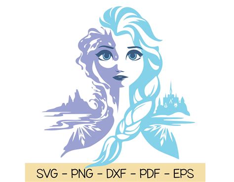 Elsa Svg Elsa Frozen 2 Svg Frozen Svg Frozen Silhouette Etsy | Images and Photos finder