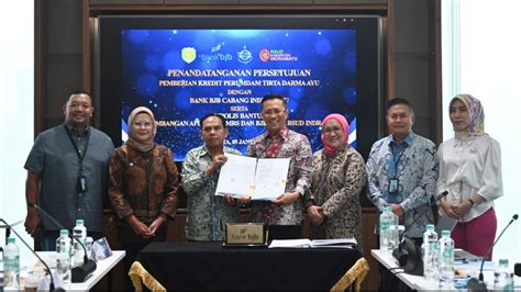 Bank Bjb Lakukan Sinergitas Dengan Perumdam Tirta Darma Ayu Dan RSUD