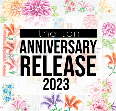 Anniversary 2023 Release: New Stencils, Dies and Stamp – The Season