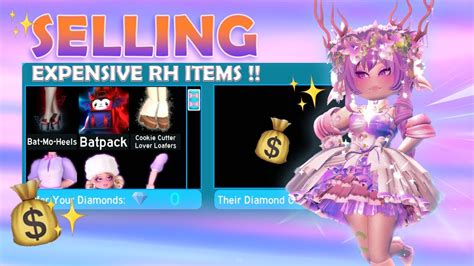 Selling Expensive Items In Rich Servers Royale High Successful