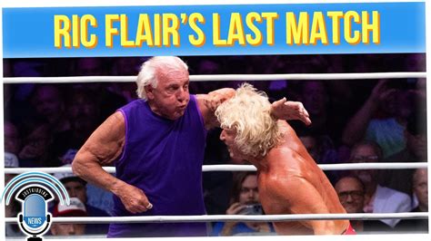 Ric Flairs Last Match At The Age Of 74 Youtube