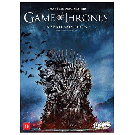 Game Of Thrones A Série Completa 8 Temporadas Box 39 Dvds Original