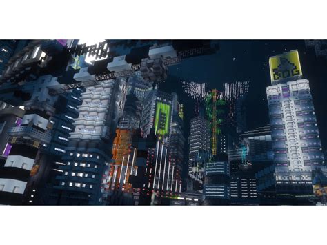 Cyberpunk City Minecraft