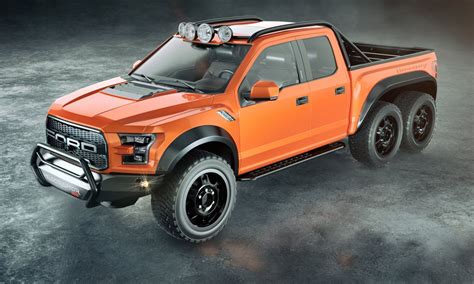 Le Monstre Hennessey Présente Le Ford F 150 Velociraptor 6x6