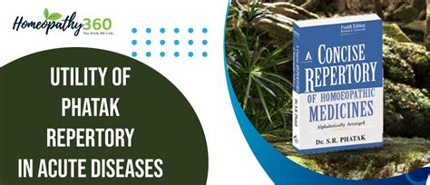 utility  phatak repertory  acute diseases