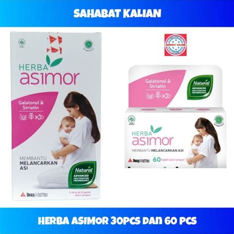 Jual Herba Asimor Pelancar Asi Capsul Dan Capsul Shopee Indonesia