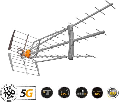 Televes DAT 75 T FORCE 5G LTE HD BOSS LR Antenne Buitenantenne