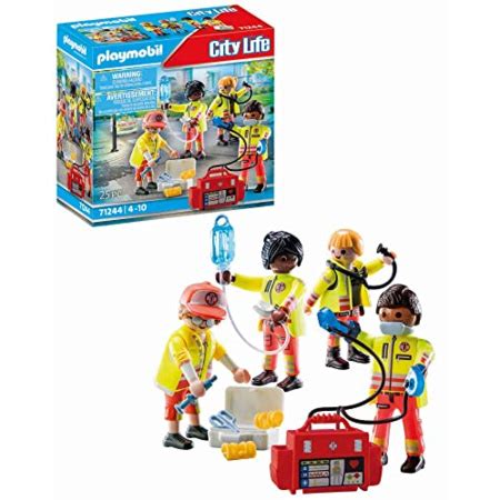 Playmobil City Life Quipe De Secouristes Playmobil Comparateur