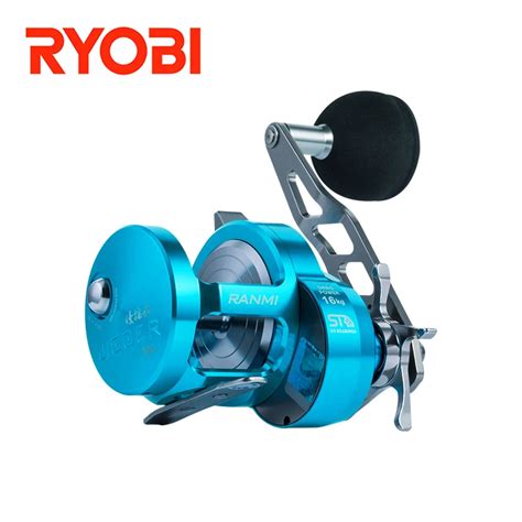 Ryobi Carrete De Pesca Ranmi Jigger Bt Rueda De Arrastre M Ximo De