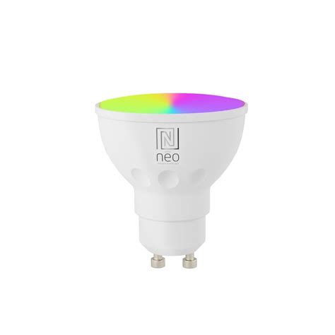 Set Becuri Inteligente Neo Immax Led Gu W Wi Fi Alb Rgb