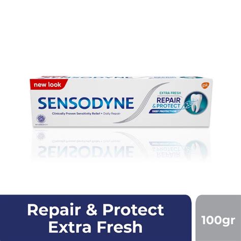 Jual Sensodyne Repair And Protect Extra Fresh 100 Gram Shopee Indonesia