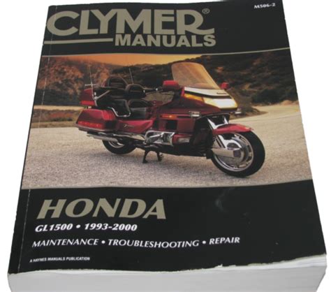 1993 2000 Honda Goldwing Gold Wing GL 1500 GL1500 CLYMER REPAIR MANUAL