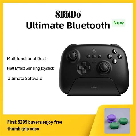 8bitdo Ultimate Wireless Bluetooth Gaming Controller With Charging Dock For Nintendo Switch And