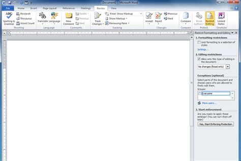 How To Enable Or Disable Editing In Word Documents