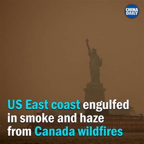 China Daily On Twitter Newsinphoto Smoke From Raging Wildfires In