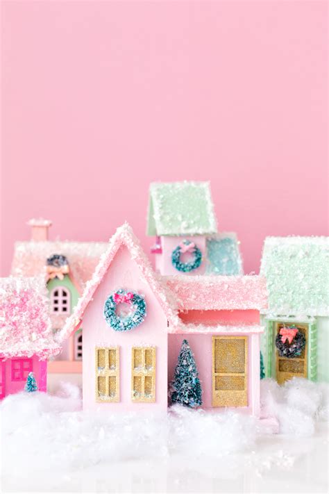 DIY Colorful Christmas Village | Studio DIY | Bloglovin’