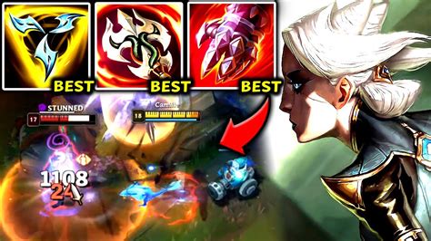 Camille Top Hardest 1v9 Of My Entire Life Full Team Losing S14 Camille Top Gameplay Guide