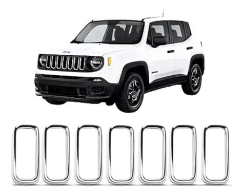 Aro Cromado Grade Moldura Jeep Renegade 2019 2020 2021 MercadoLivre