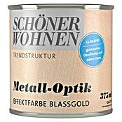 SCHÖNER WOHNEN Farbe Trendstruktur Effektfarbe Metalloptik Blassgold