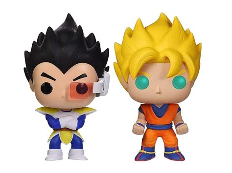 Funko Pop Anime Dragonball Z Super Saiyan Goku And Vegeta Vinyl