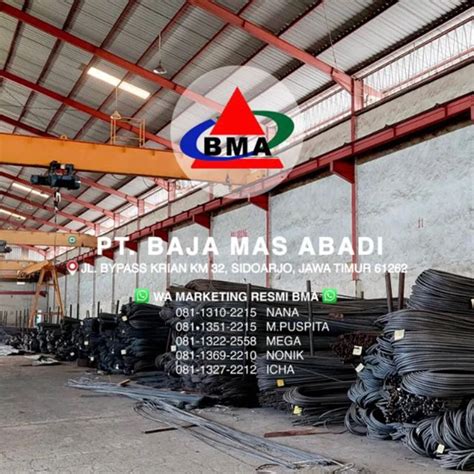 Jual Besi Beton 10 Mm Bali Oleh PT Baja Mas Abadi