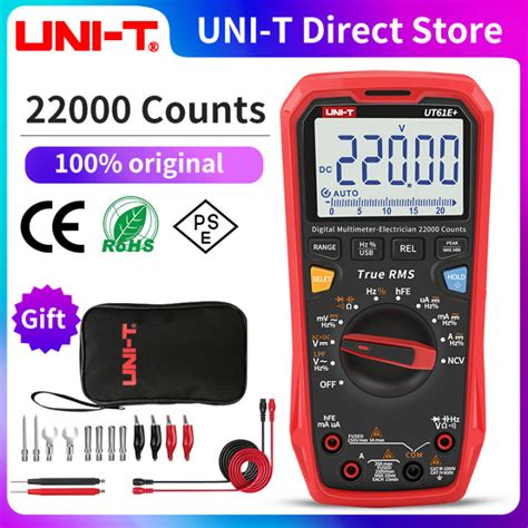 UNI T Handheld Professional Digital Multimeter Tester UT61B UT61E UT61D