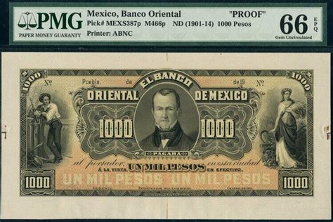 NumisBids Spink Auction 20009 Lot 67 El Banco Oriental De Mexico