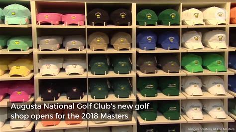 Tour Augusta Nationals New Golf Shop Youtube