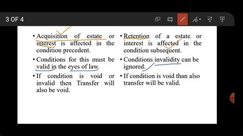 Differences Between Condition Precedent And Condition Subsequent YouTube